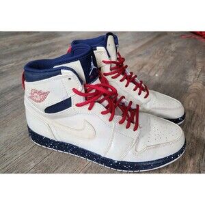 Nike Air Jordan 1 Hi Strap Premier Olympic USA Size 8.5